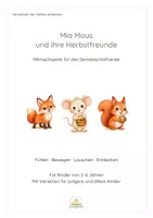 Vorschau - Spiele - 🍂Herbstspiele für den Kindergarten – Mia Maus und ihre Herbstfreunde - Seite 1