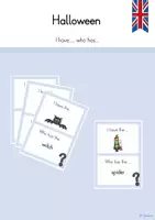 Vorschau - Spiele - Halloween: I have..., who has...? - Deckblatt
