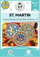 Vorschau - Arbeitsblätter - Herbst Kunst & Basteln Grundschule – 7 kreative Herbstprojekte | Kunstunterricht Klasse 1–4 - Seite 1