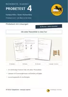 Vorschau - Arbeitsblätter - KOMPASS 4 Mathematik Komplettpaket – 7 Themenhefte + 4 Tests mit Lösungen - Seite 1