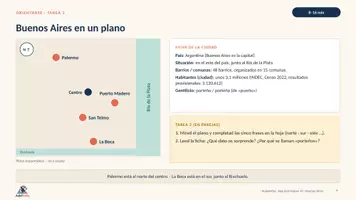 Vorschau - Stundenentwürfe - Buenos Aires | Spanisch Klasse 10 | Stadt, Kultur & Einwanderung | 90 Min - Seite 3