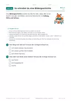 Vorschau - Arbeitsblätter - Bildergeschichte schreiben, Klasse 2-3 - Seite 3