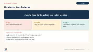 Vorschau - Stundenentwürfe - Identidad y perspectivas | Spanisch Oberstufe | Selbstbild, Fremdbild & Perspektivwechsel | 90 Min - Seite 3