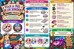 Vista previa - Juegos / Gamificación - VIAJE AL PAÍS DE LOS SONIDOS ( DOBLE MUSICAL) - Portada