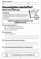 Vorschau - Arbeitsblätter - Stellungnahme Hausaufgaben Klasse 5 6 - Seite 2