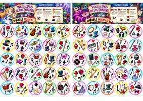 Vista previa - Juegos / Gamificación - VIAJE AL PAÍS DE LOS SONIDOS ( DOBLE MUSICAL) - página 3
