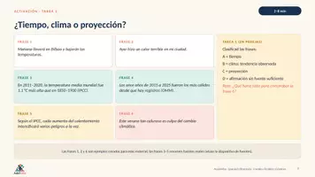Vorschau - Stundenentwürfe - Cambio climático y jóvenes | Spanisch Oberstufe | Daten, Maßnahmen & Verantwortung | 90 Min - Seite 3