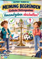 Vorschau - Arbeitsblätter - Stellungnahme Hausaufgaben Klasse 5 6 - Deckblatt