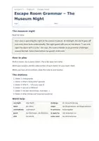 Vorschau - Stationenlernen - Escape Rooms Grammatik Englisch Kl. 5–9 - Seite 1
