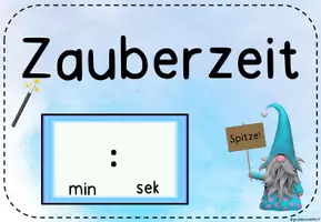 Vorschau - Poster - Zauberzeit sammeln (Wir arbeiten leise und konzentriert) - Seite 3