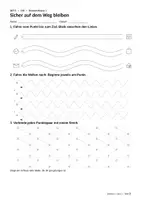 Vorschau - Arbeitsblätter - Schreiben vorbereiten | Graphomotorik, Linien & Schwungübungen für Vorschule und 1. Klasse - Seite 3