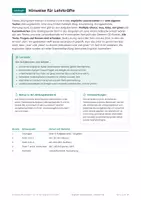 Vorschau - Arbeitsblätter - Englisch Leseverstehen, Klasse 9-10, Texte - Seite 1