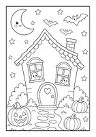 Aperçu - Apprentissages en autonomie - Halloween – 24 coloriages avec Loupi le détective - Page 2