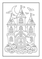 Aperçu - Apprentissages en autonomie - Halloween – 24 coloriages avec Loupi le détective - Page 3