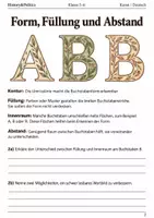 Vorschau - Arbeitsblätter - Herbstbuchstaben Arbeitsheft Klasse 5–6 - Seite 1