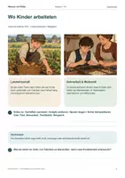 Vorschau - Arbeitsblätter - Kinderarbeit während der Industrialisierung – Wenn Arbeit zum Alltag gehörte - Seite 2