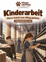 Vorschau - Arbeitsblätter - Kinderarbeit während der Industrialisierung – Wenn Arbeit zum Alltag gehörte - Deckblatt