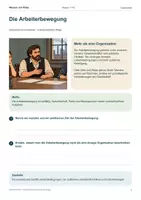 Vorschau - Arbeitsblätter - Gewerkschaften & Sozialreformen – Arbeiter kämpfen für Rechte - Seite 2