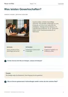 Vorschau - Arbeitsblätter - Gewerkschaften & Sozialreformen – Arbeiter kämpfen für Rechte - Seite 3