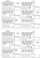 Vorschau - Arbeitsblätter - Halloween Miniheft | Mathe Zahlenraum 100.000 | Klasse 4 #halloweenfreebie - Seite 3
