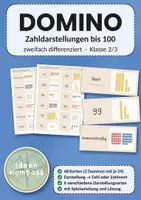Vorschau - Spiele - Zahldarstellungen ZR100 Domino - zwiefach differenziert - Deckblatt