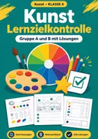 Vorschau - Test - Kunst, Klasse 4, Lernzielkontrolle - Deckblatt