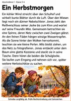 Vorschau - Arbeitsblätter - Abschreibtexte: Klasse 5-6 - Thema Herbst und Halloween - Seite 1