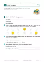Vorschau - Arbeitsblätter - Lesepass Erstleser, Klasse 1, Stempelheft - Seite 3