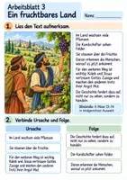 Vorschau - Arbeitsblätter - Kaleb und Josua vertrauen Gott | Religion Klasse 3 Arbeitsblätter | Evangelische Religionslehre | 10 Arbeitsblätter als PDF - Seite 3