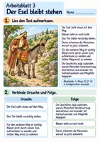 Vorschau - Arbeitsblätter - Bileams Esel sieht den Weg | Religion Klasse 3 Arbeitsblätter | Evangelische Religionslehre | 10 Arbeitsblätter als PDF - Seite 3