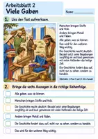 Vorschau - Arbeitsblätter - Bezalel baut das heilige Zelt | Religion Klasse 3 Arbeitsblätter | Evangelische Religionslehre | 10 Arbeitsblätter als PDF - Seite 2