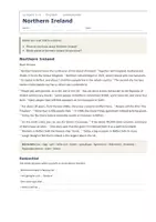 Vorschau - Arbeitsblätter - Northern Ireland – Landeskunde Englisch - Seite 1