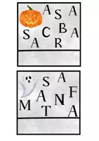 Vista previa - Hojas de trabajo - VISTA PREVIA VOCABULARI HALLOWEEN - página 2