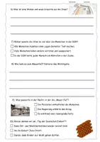 Vorschau - Arbeitsblätter - Quiz zur Mauerfall-Reportage (DDR) - (mit Lösung) - Seite 1