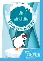 Vorschau - Mal- und Bastelvorlagen - Klassenpaket Pinguin / Pinguinklasse - Deckblatt