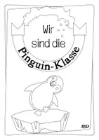 Vorschau - Mal- und Bastelvorlagen - Klassenpaket Pinguin / Pinguinklasse - Seite 3