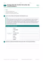 Vorschau - Arbeitsblätter - Steckbrief Persönlichkeiten, Klasse 7-8 - Seite 3