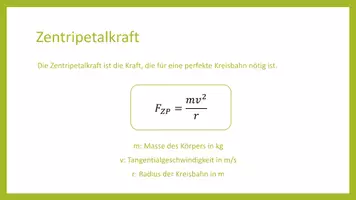 Vorschau - Stundenentwürfe - Mit Zentripetalkraft und Zentrifugalkraft rechnen (U-Stunde) - Seite 3