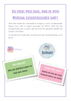Vorschau - Arbeitsblätter - Schuljahresorakel Regenbogen Schulstart Geschenk back to school - Seite 1