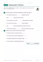 Vorschau - Arbeitsblätter - Klassenarbeit If-Clauses, Klasse 7-8 - Seite 3