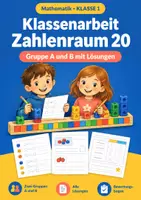 Vorschau - Arbeitsblätter - Zahlenraum und Lagebeziehungen, Jahresset Mathe, Klasse 1 - Seite 1
