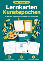 Vorschau - Spiele - Kunstepochen, Klasse 9-10, Lernkarten - Deckblatt