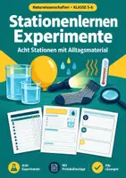 Vorschau - Arbeitsblätter - Stationenlernen Experimente, Klasse 5-6 - Deckblatt