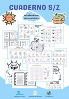 Vista previa - Hojas de trabajo - CUADERNO FONEMAS S/Z - Portada