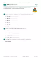 Vorschau - Arbeitsblätter - Lesetrainer, Klasse 1-2, Silbenlesen - Seite 3