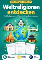 Vorschau - Arbeitsblätter - Zehn Gebote, Komplettpaket Religion, Klasse 3-4 - Seite 1