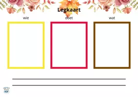 Voorbeeld - Zien is snappen - thema herfst - Voorblad