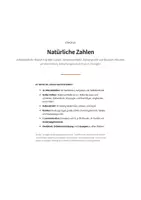 Vorschau - Arbeitsblätter - Natürliche Zahlen Klasse 5 – große Zahlen, Zahlenstrahl, Runden, 2 Tests - Seite 1