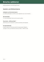 Vorschau - Arbeitsblätter - Brüche und Prozente - Wachsendes Materialpaket - Seite 3