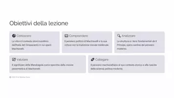 anteprima - Presentazioni / Lavagne - Niccolo Machiavelli - lezione completa - Pagina 1